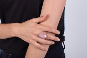 Ring Rosenquarz