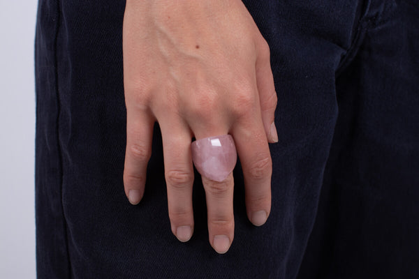 Ring Rosenquarz