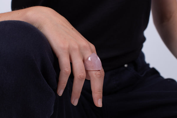 Ring Rosenquarz