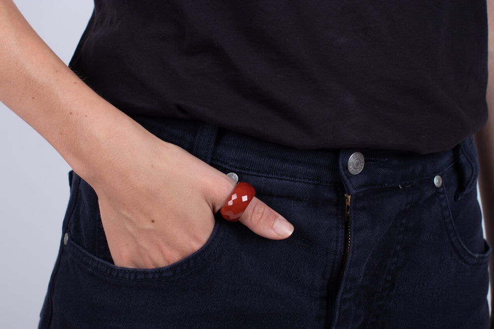 Ring Roter Jaspis #445