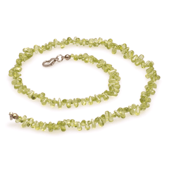 Halskette Peridot