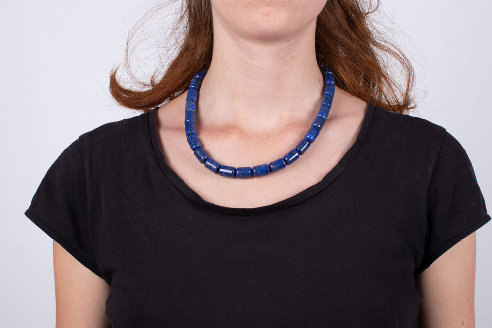 Halskette Lapislazuli #80