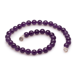 Halskette Amethyst facettiert