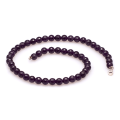 Halskette Amethyst facettiert