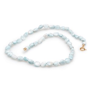 Halskette Larimar #340