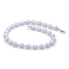 Halskette Chalcedon
