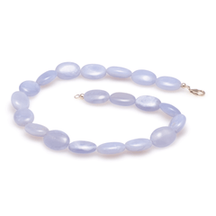 Halskette Chalcedon