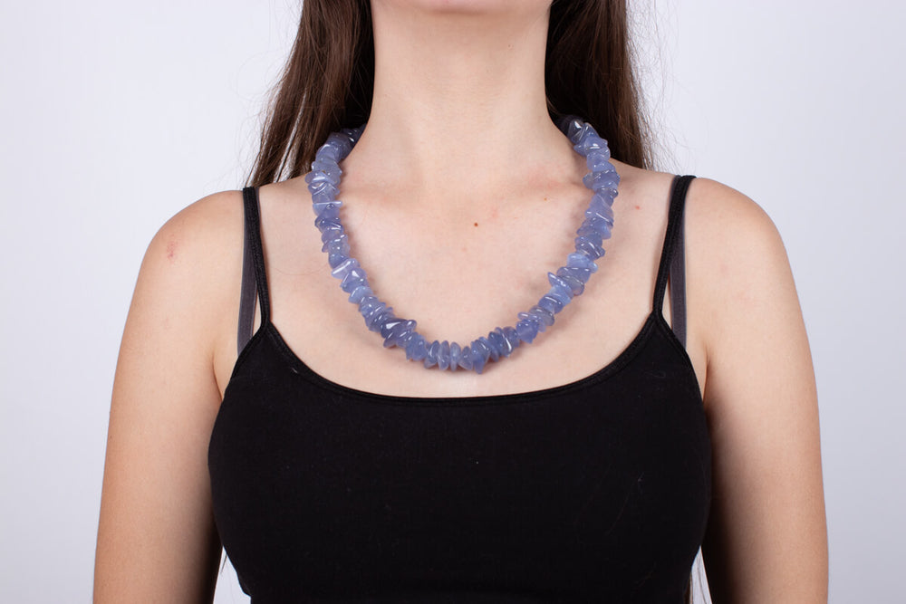 Halskette Chalcedon #444