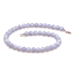Halskette Chalcedon