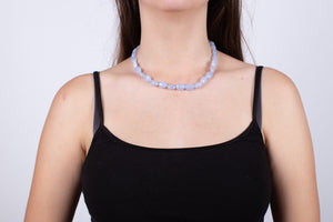 Halskette Chalcedon #446