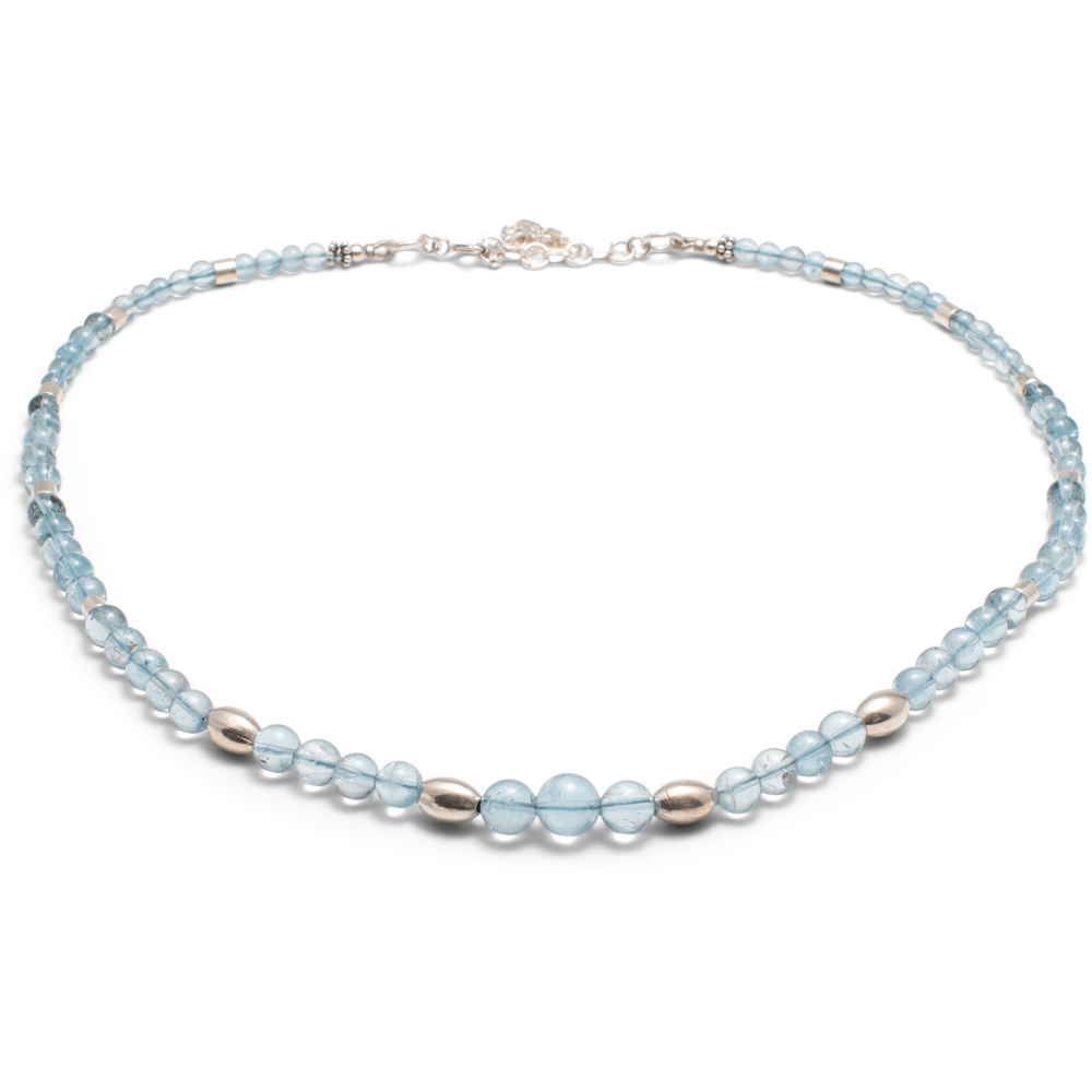 Halskette Aquamarin #506