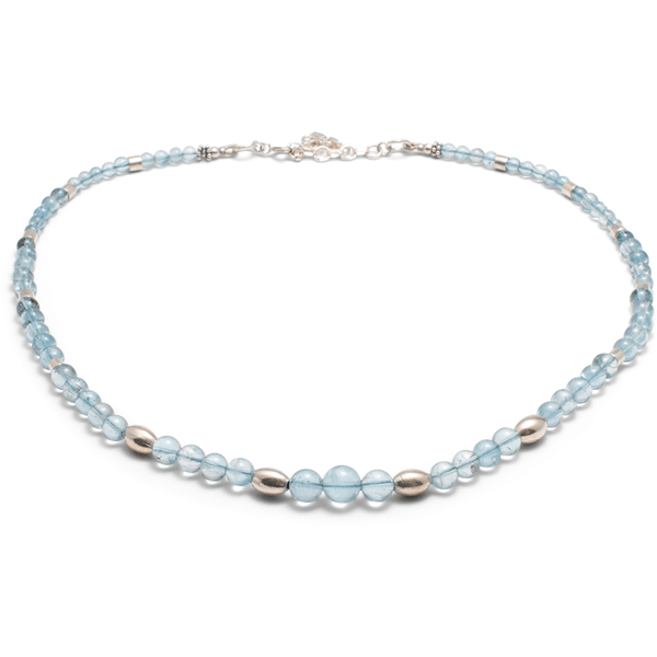Halskette Aquamarin #506