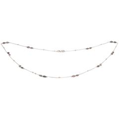 Halskette Labradorit mit Silber