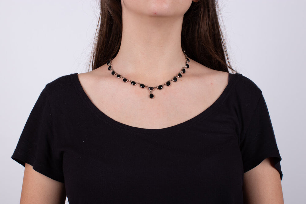 Halskette Onyx #597
