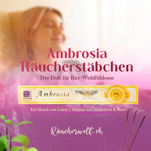 Ambrosia Räucherstäbchen - Holy Smokes Ambrosia