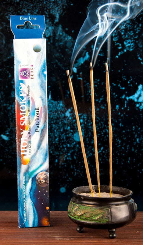 Patchouli Räucherstäbchen - Holy Smokes Blue Line