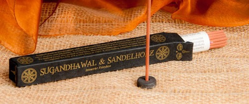 Sugandhawal & Sandelholz Räucherstäbchen - Holy Smokes Tibetan Line