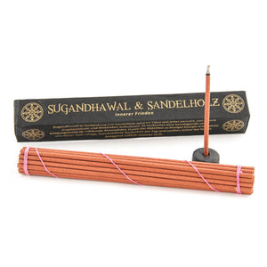 Sugandhawal & Sandelholz Räucherstäbchen - Holy Smokes Tibetan Line