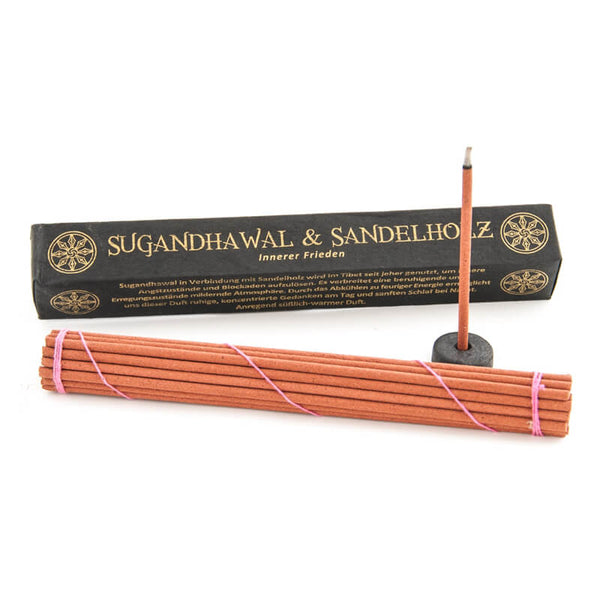 Sugandhawal & Sandelholz Räucherstäbchen - Holy Smokes Tibetan Line