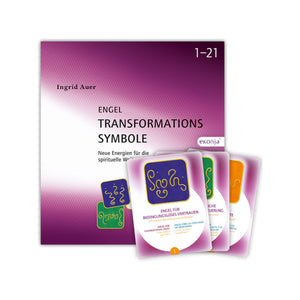 Set: "Engel Transformationssymbole" - Energetisierte Symbolkarten und Handbuch von Ingrid Auer