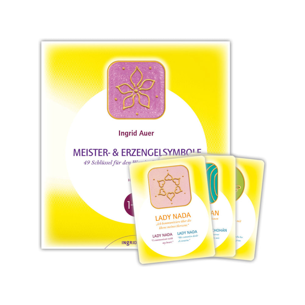 Set: "Meister- & Erzengelsymbole" - Energetisierte Symbolkarten und Handbuch von Ingrid Auer