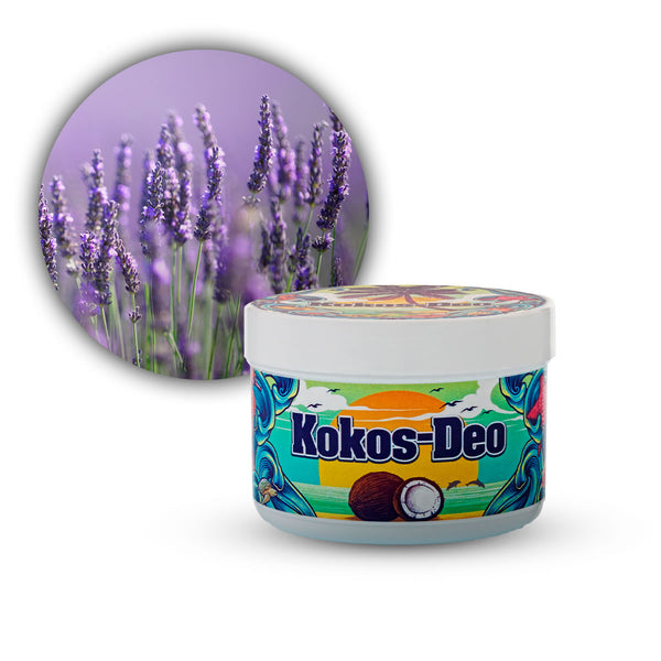 Kokos-Deo Lavendel (Klassiker) - Natürliche Deocreme