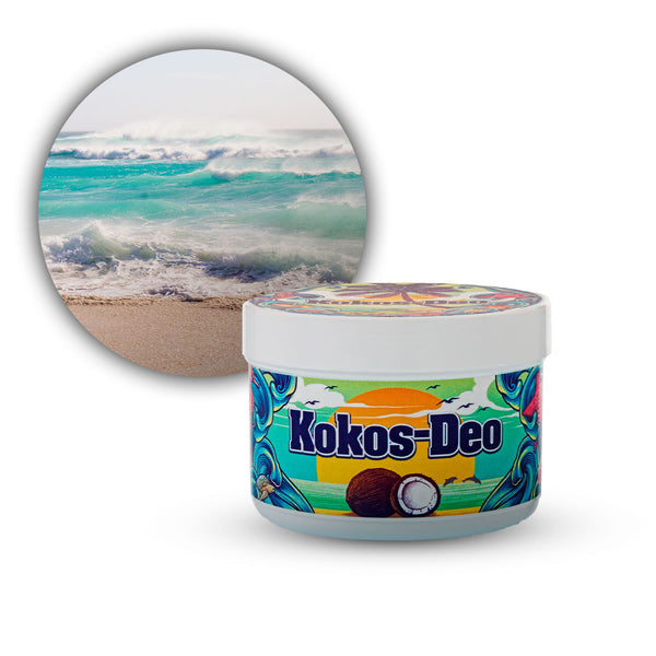 Kokos-Deo Meeresbrise (frisch, herb) - Natürliche Deocreme