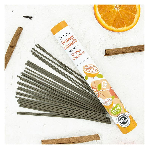 Orange/Zimt Räucherstäbchen - Aromandise Herbosense