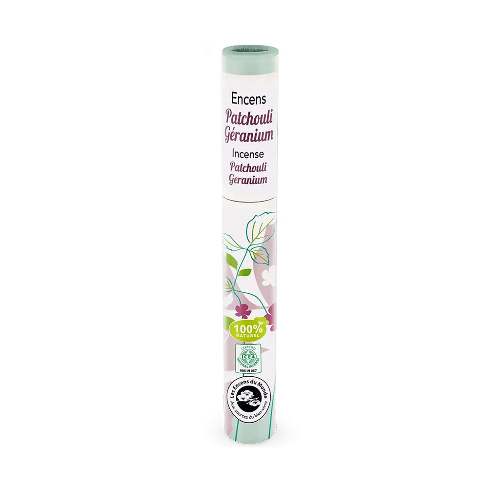 Patchouli/Geranie Räucherstäbchen - Aromandise Herbosense