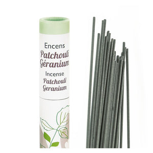 Patchouli/Geranie Räucherstäbchen - Aromandise Herbosense