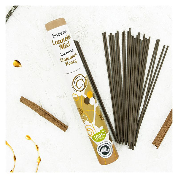 Zimt/Honig Räucherstäbchen - Aromandise Herbosense