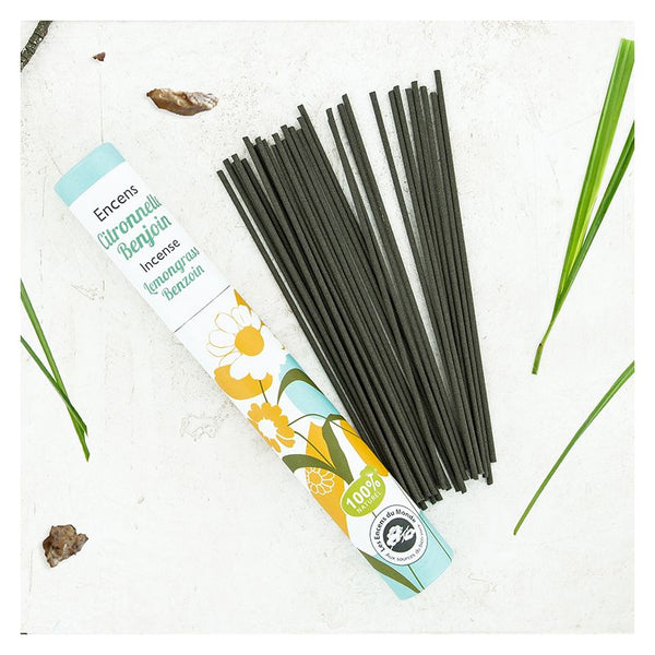 Zitronengras/Benzoe Räucherstäbchen - Aromandise Herbosense