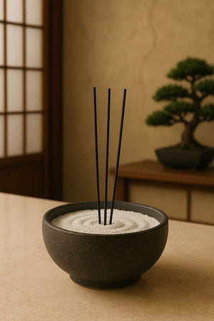 Räuchersand (grober Marmorsand) - Für japanische Räucherstäbchen