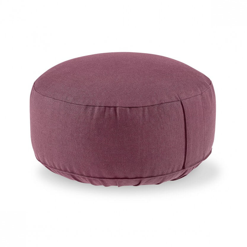 Meditationskissen "Lotus" Aubergine