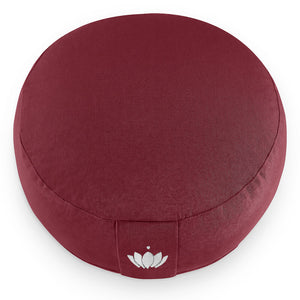 Meditationskissen "Lotus" Bordeaux