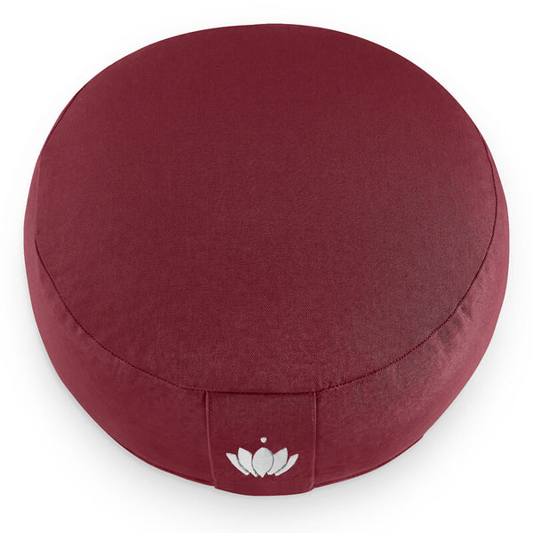 Meditationskissen "Lotus" Bordeaux