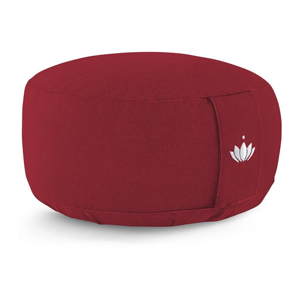 Meditationskissen "Lotus" Bordeaux