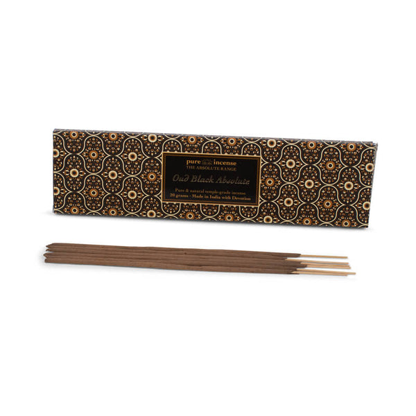 Oud Black (Schwarzes Adlerholz) Räucherstäbchen - Pure Incense Absolute