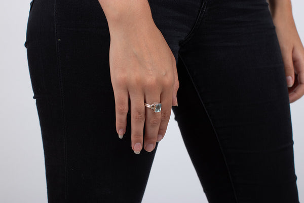 Ring Aquamarin