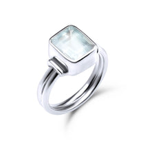 Ring Aquamarin