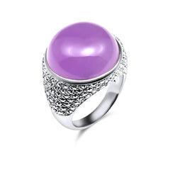 Ring Lila Jade Markasit