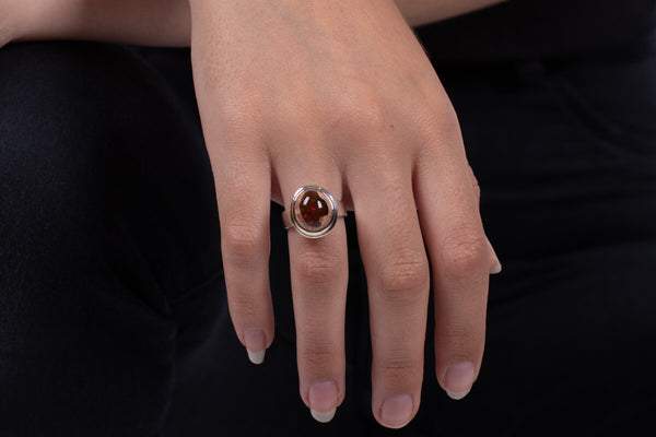 Ring Feueropal
