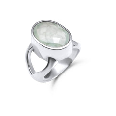 Ring Aquamarin facettiert