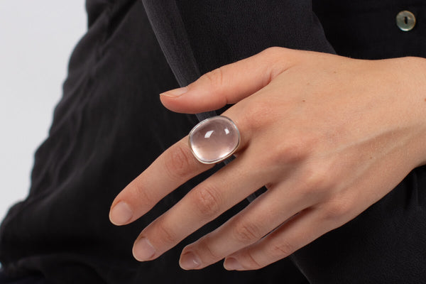 Ring Rosenquarz