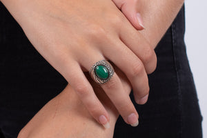 Ring Malachit