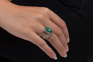 Ring Malachit