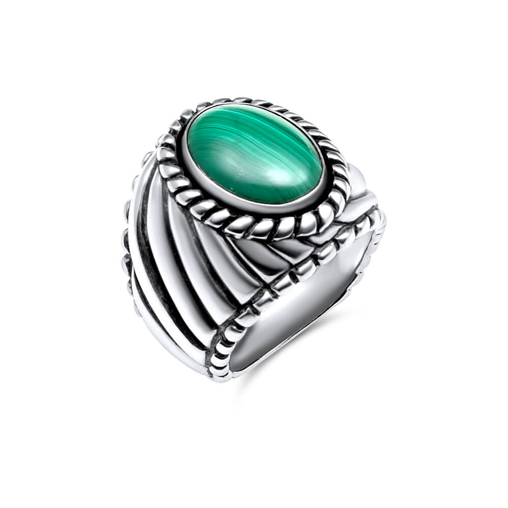 Ring Malachit