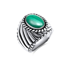 Ring Malachit