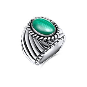 Ring Malachit