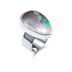 Ring Boulder Opal